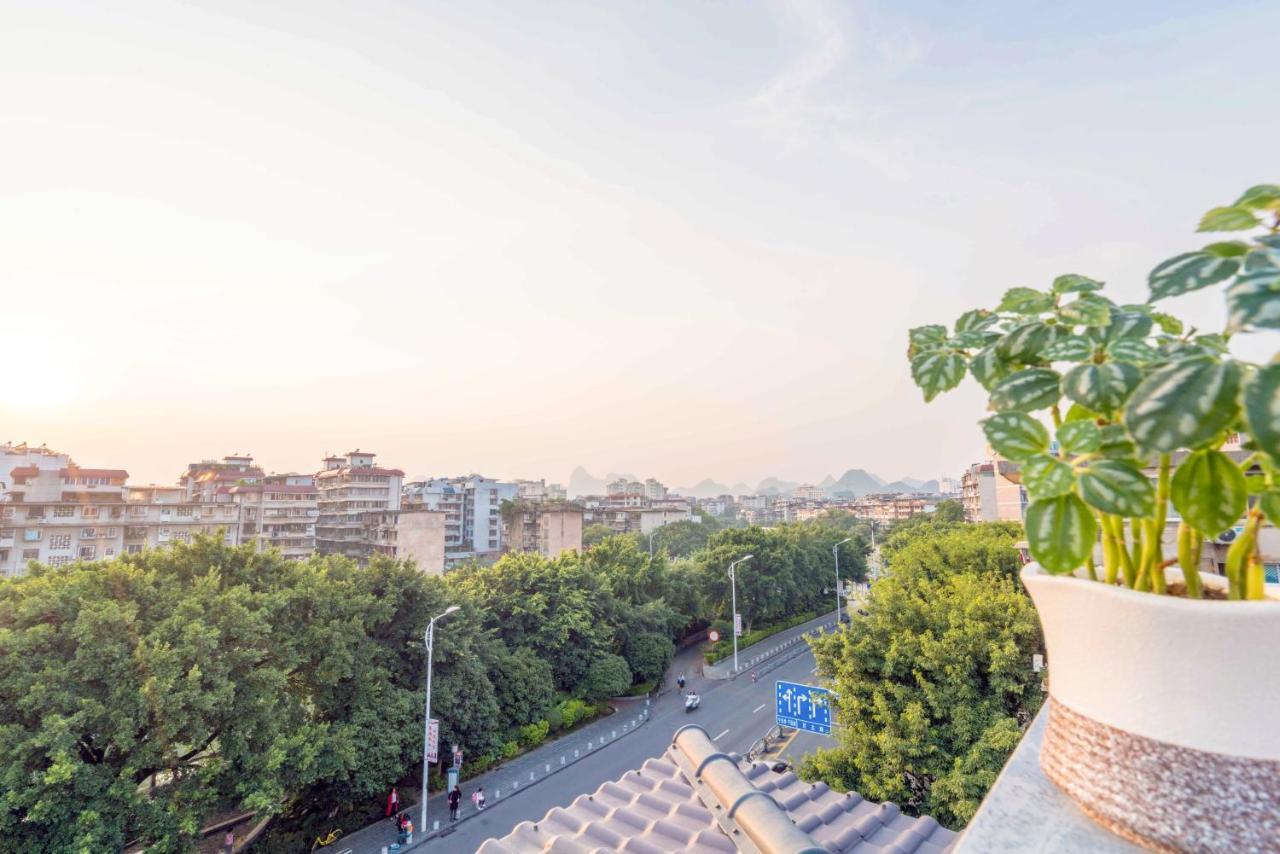 Zen Tea House Elephant Trunk Hill Park Guilin Exterior photo